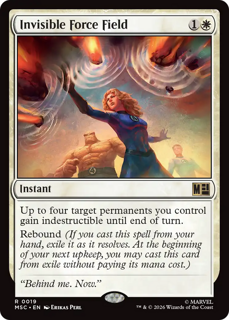 Invisible Force Field [Marvel Super Heroes Commander] | I Want That Stuff Brandon