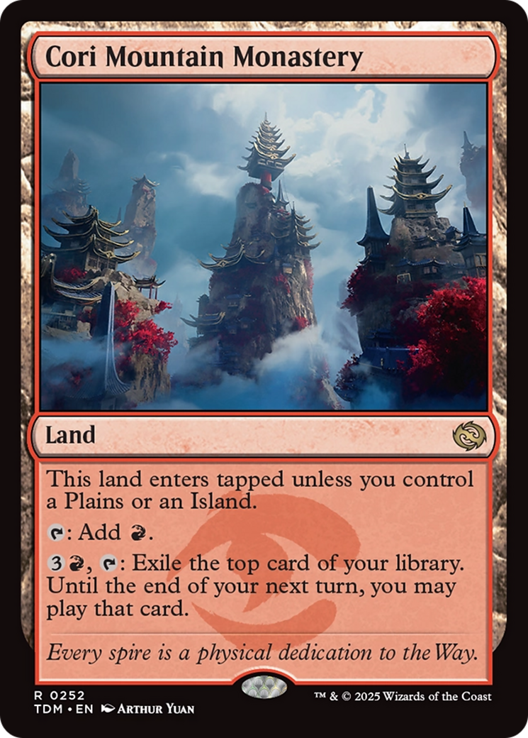 Cori Mountain Monastery [Tarkir: Dragonstorm] | I Want That Stuff Brandon