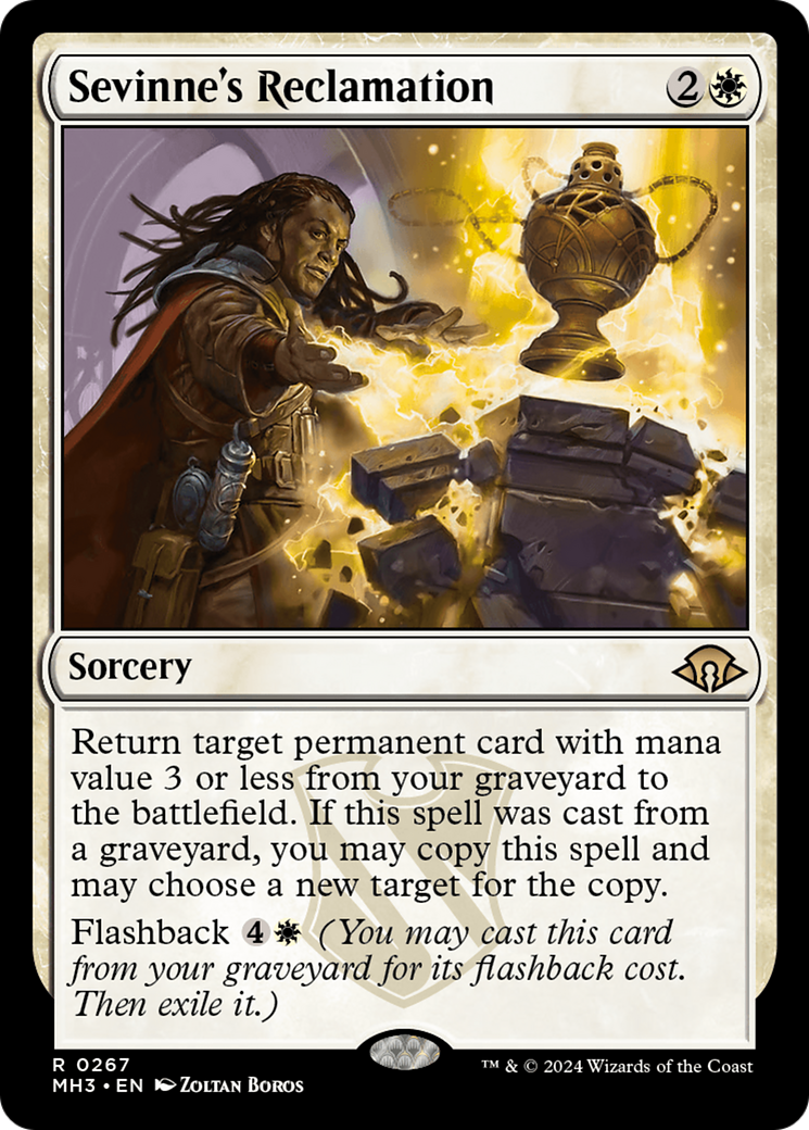 Sevinne's Reclamation [Modern Horizons 3] | I Want That Stuff Brandon