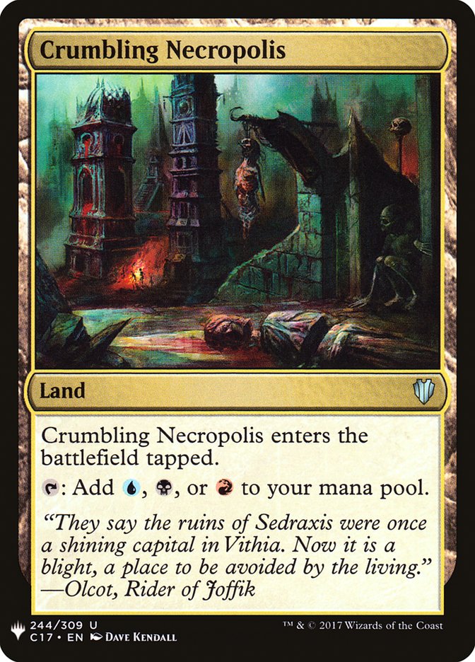 Crumbling Necropolis [Mystery Booster] | I Want That Stuff Brandon