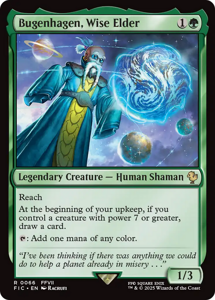 Bugenhagen, Wise Elder [FINAL FANTASY Commander] | I Want That Stuff Brandon