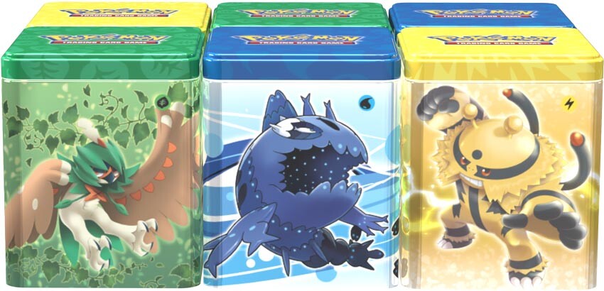 Stacking Tin Display (Water/Grass/Electric) | I Want That Stuff Brandon