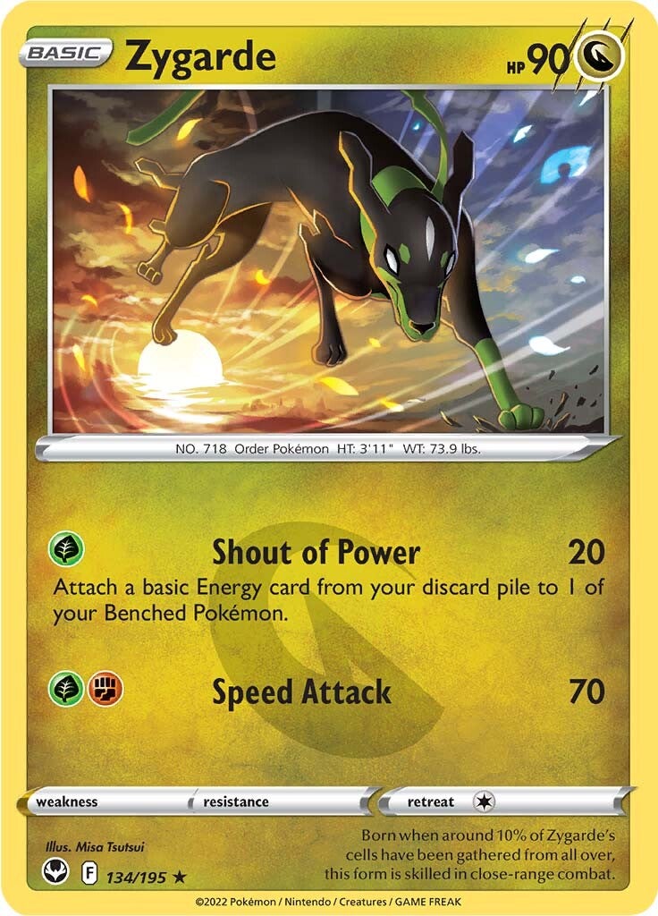 Zygarde (134/195) [Sword & Shield: Silver Tempest] | I Want That Stuff Brandon