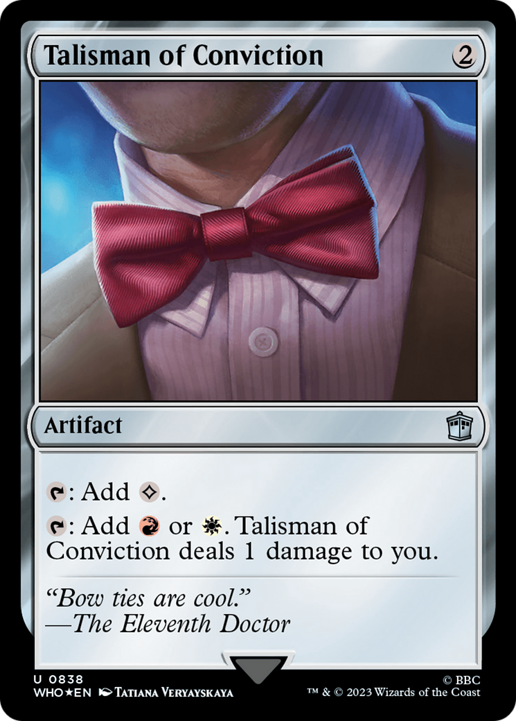 Talisman of Conviction (Surge Foil) [Doctor Who] | I Want That Stuff Brandon