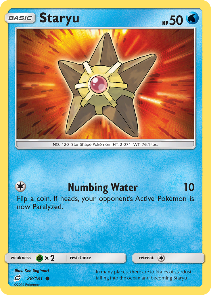 Staryu (28/181) [Sun & Moon: Team Up] | I Want That Stuff Brandon