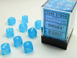 Chessex 12mm Dice 36d6 Frosted | I Want That Stuff Brandon