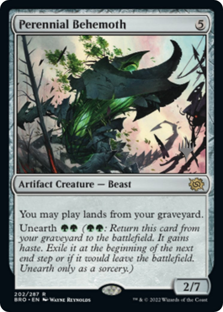 Perennial Behemoth (Promo Pack) [The Brothers' War Promos] | I Want That Stuff Brandon