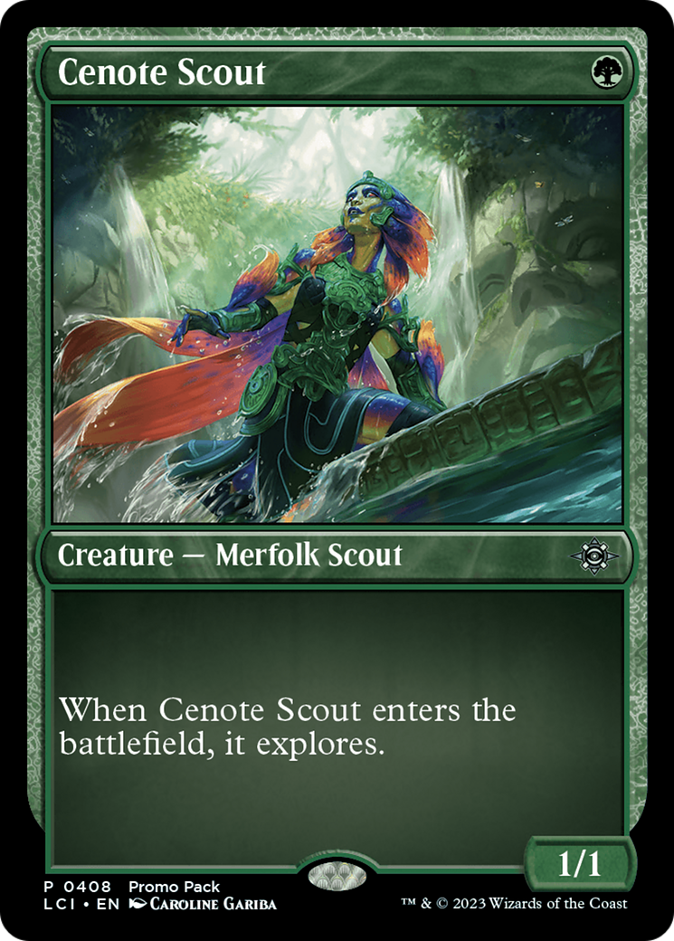 Cenote Scout [The Lost Caverns of Ixalan Promos] | I Want That Stuff Brandon