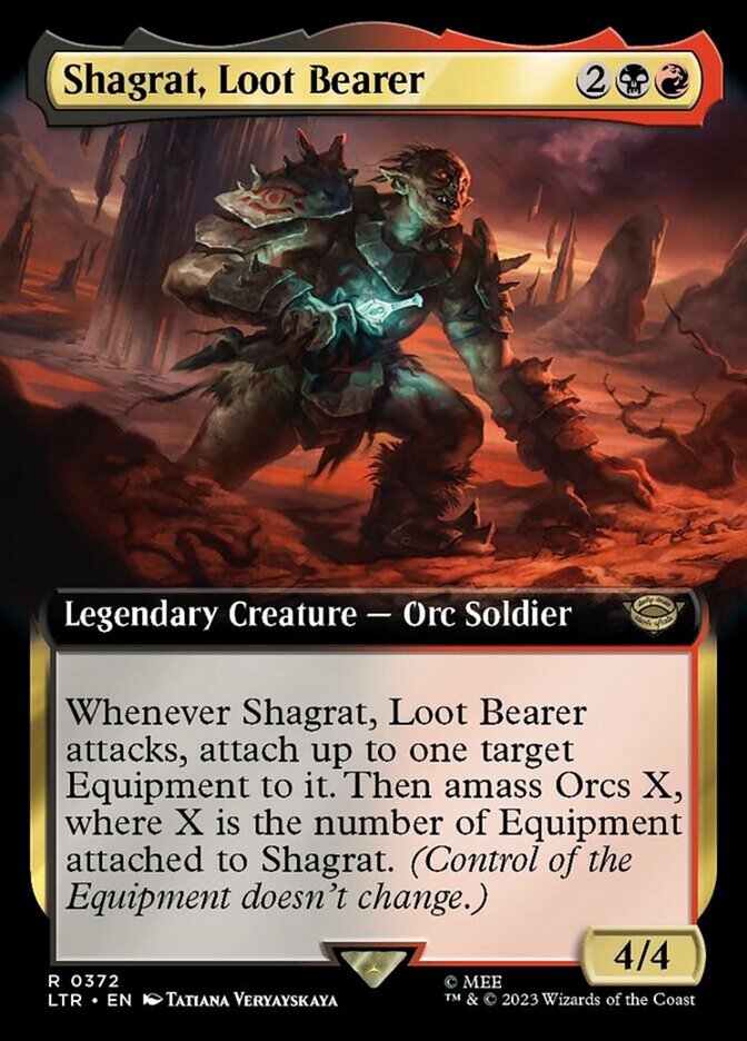 Shagrat, Loot Bearer (Extended Art) [The Lord of the Rings: Tales of Middle-Earth] | I Want That Stuff Brandon