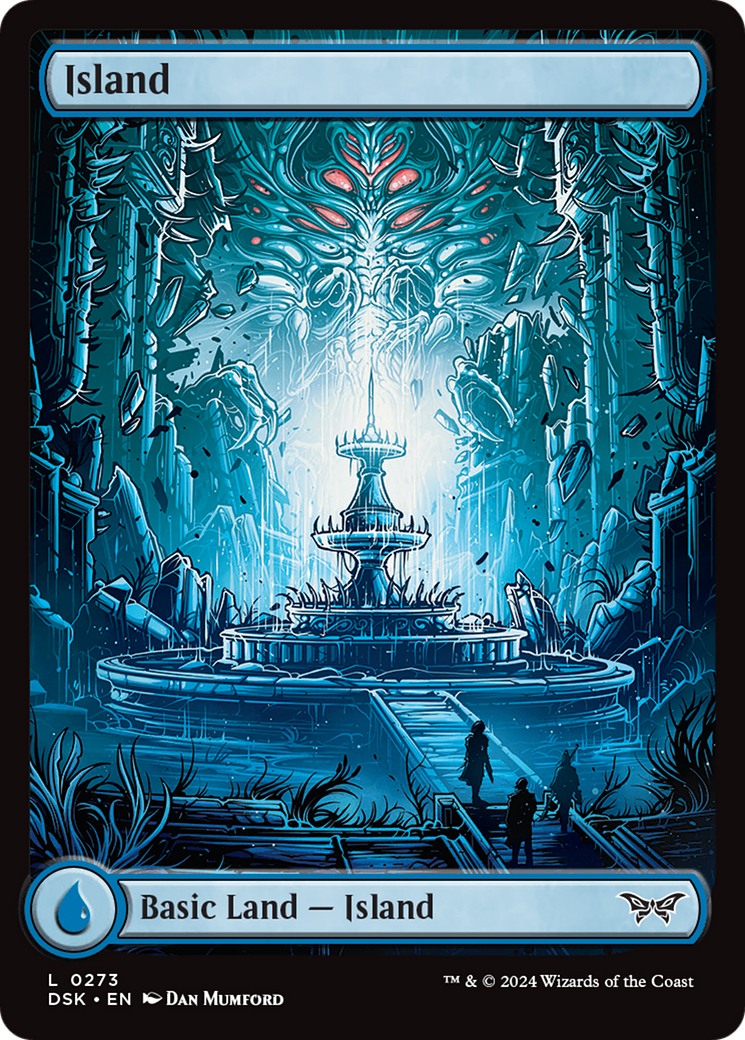 Island (273) - Full Art [Duskmourn: House of Horror] | I Want That Stuff Brandon