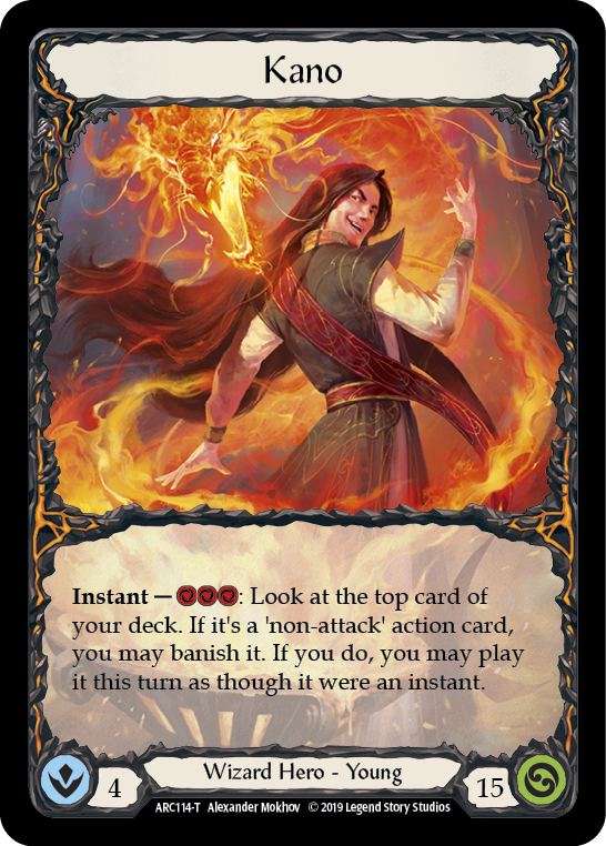 Kano // Viserai [ARC114-T // ARC076-T] (Arcane Rising)  1st Edition Normal | I Want That Stuff Brandon