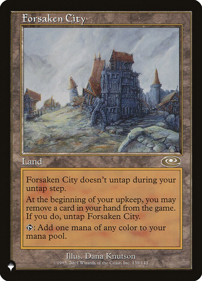 Forsaken City [The List] | I Want That Stuff Brandon