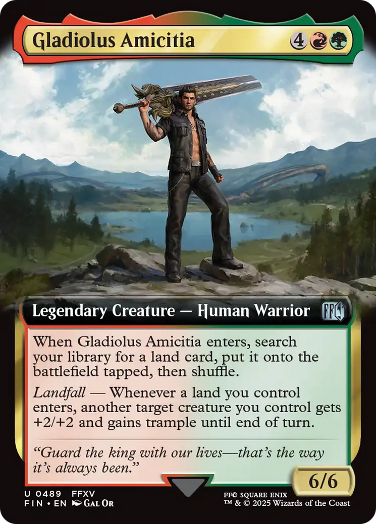 Gladiolus Amicitia (Extended Art) [FINAL FANTASY] | I Want That Stuff Brandon