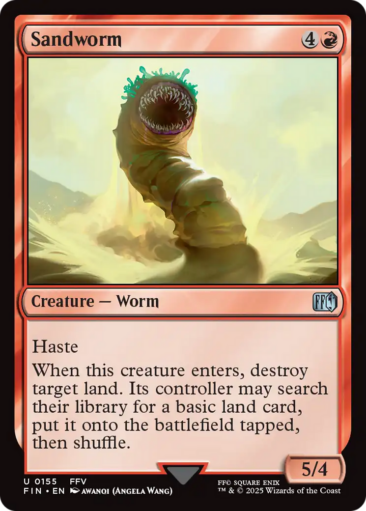 Sandworm [FINAL FANTASY] | I Want That Stuff Brandon