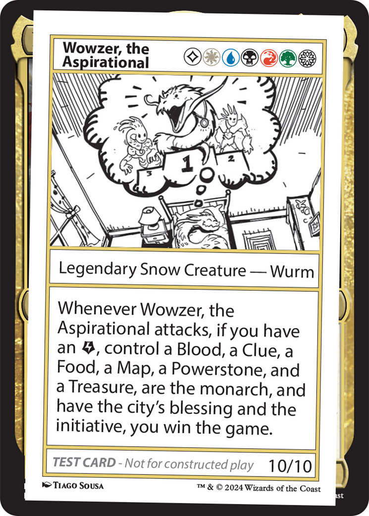 Wowzer, the Aspirational [Mystery Booster 2 Playtest Cards] | I Want That Stuff Brandon