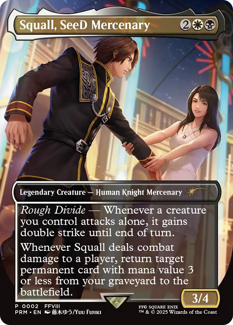 Squall, SeeD Mercenary [Standard Showdown Promos] | I Want That Stuff Brandon