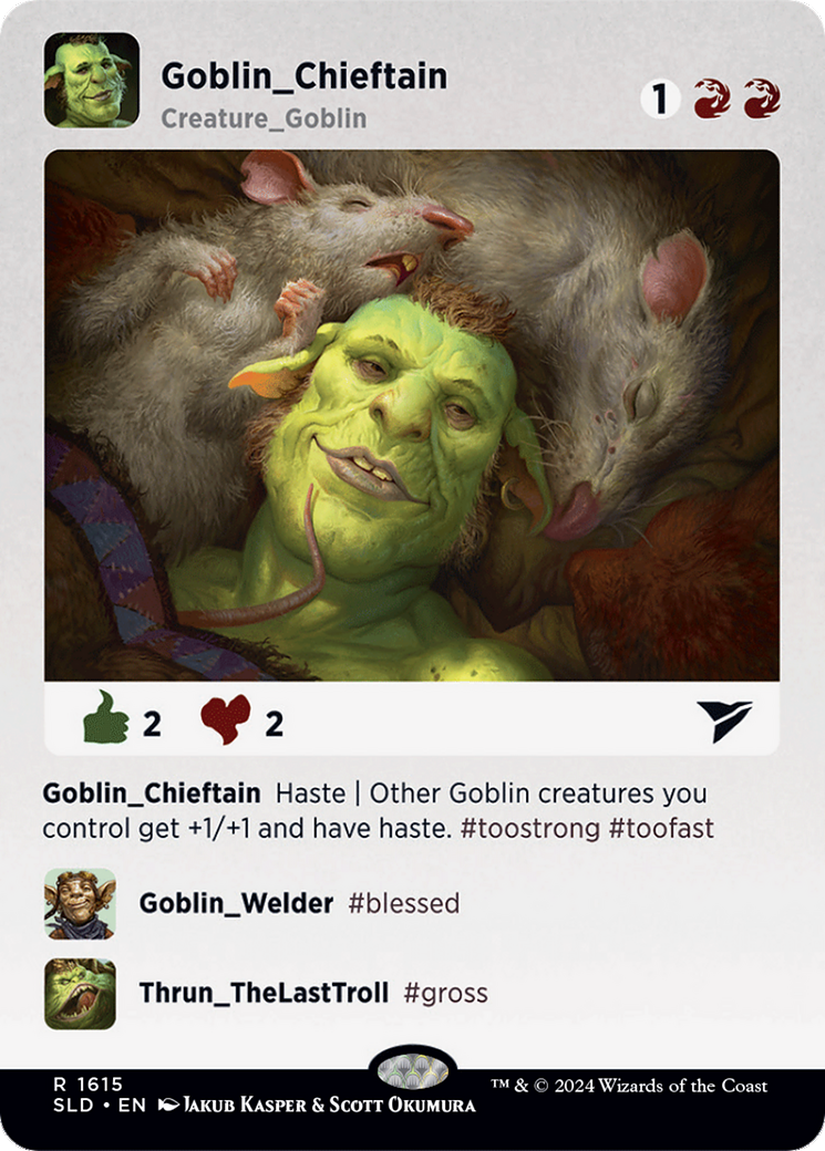 Goblin Chieftain [Secret Lair Drop Series] | I Want That Stuff Brandon