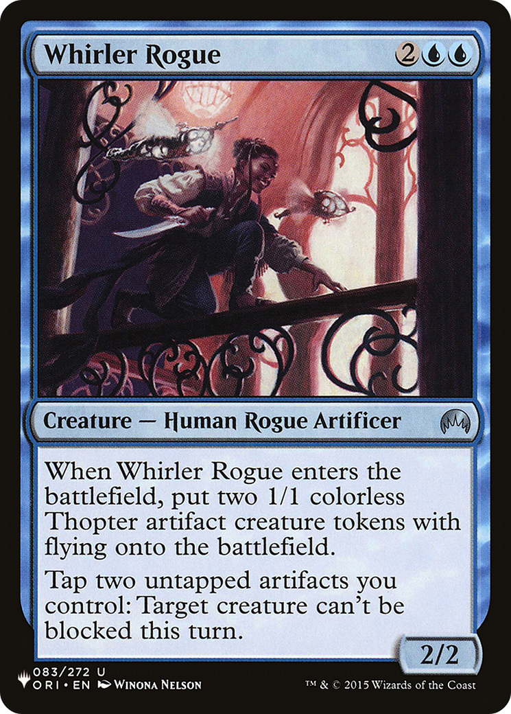 Whirler Rogue [The List Reprints] | I Want That Stuff Brandon