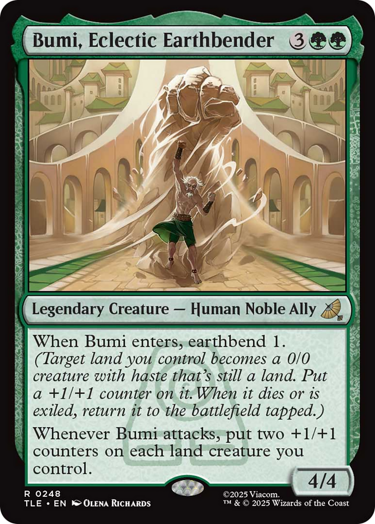 Bumi, Eclectic Earthbender [Avatar: The Last Airbender: Eternal-Legal] | I Want That Stuff Brandon