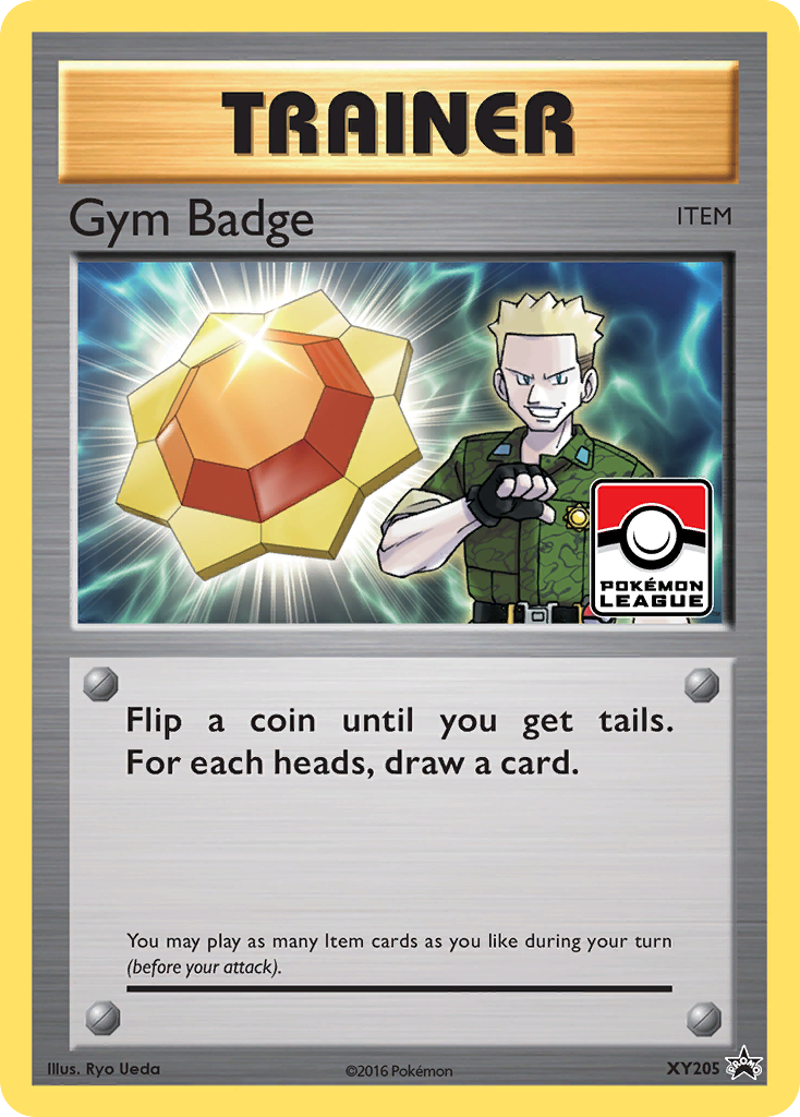 Gym Badge (XY205) (Lt. Surge) [XY: Black Star Promos] | I Want That Stuff Brandon