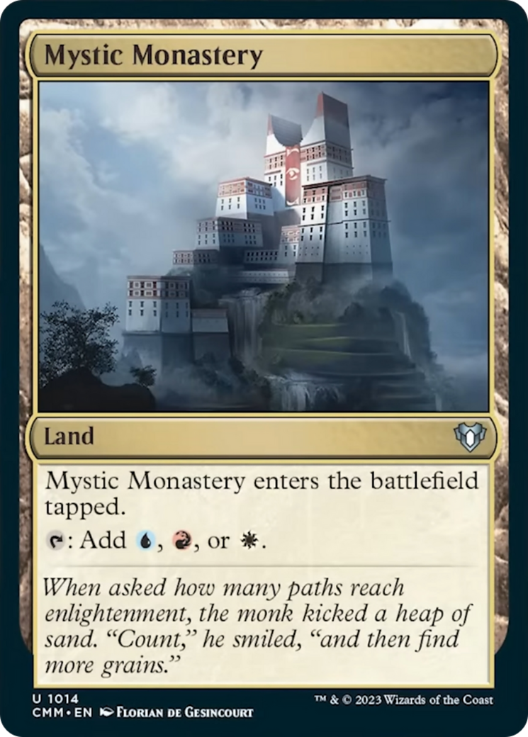 Mystic Monastery [Commander Masters] | I Want That Stuff Brandon