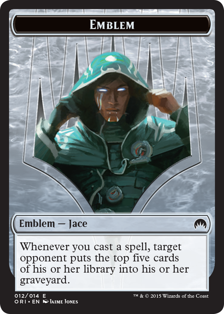 Pest // Jace, Telepath Unbound Emblem Double-Sided Token [Secret Lair: From Cute to Brute Tokens] | I Want That Stuff Brandon