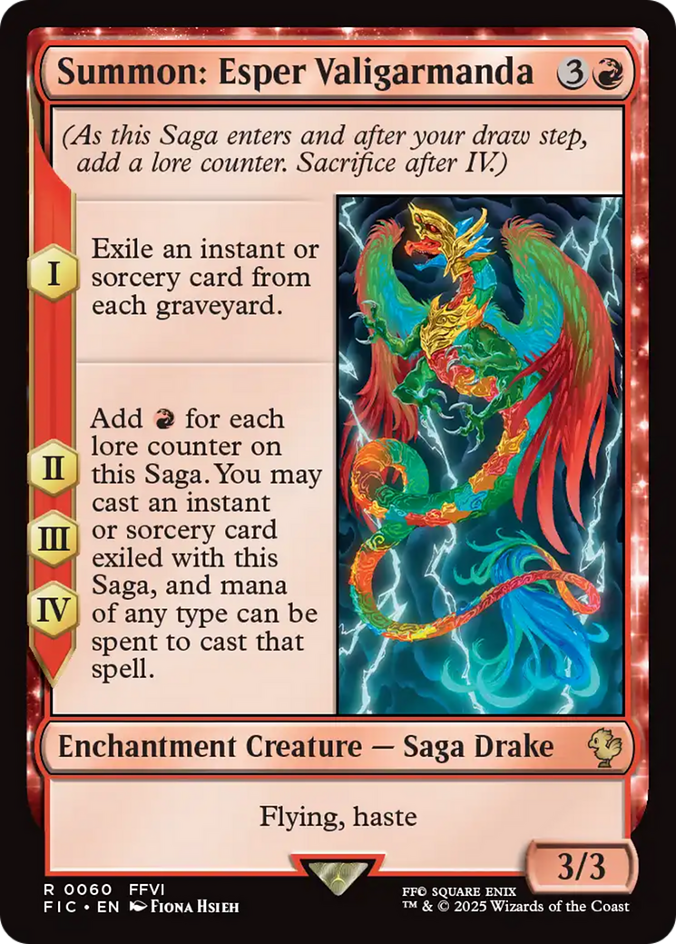 Summon: Esper Valigarmanda [FINAL FANTASY Commander] | I Want That Stuff Brandon