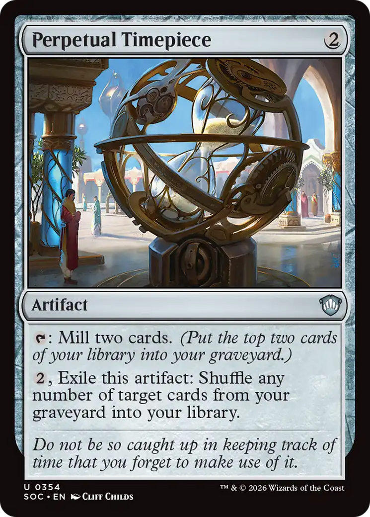 Perpetual Timepiece [Secrets of Strixhaven Commander] | I Want That Stuff Brandon