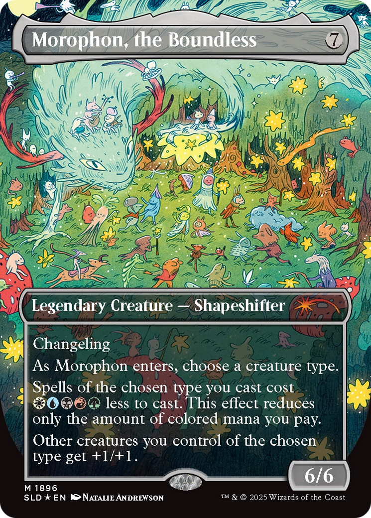 Morophon, the Boundless (Double Rainbow Foil) [Secret Lair Drop Series] | I Want That Stuff Brandon