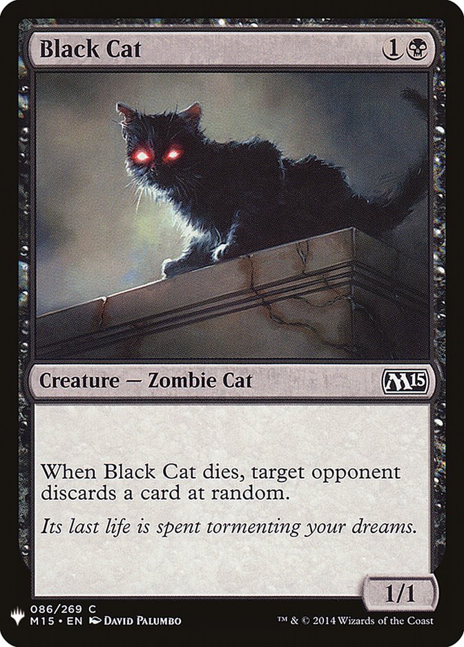 Black Cat [Mystery Booster] | I Want That Stuff Brandon