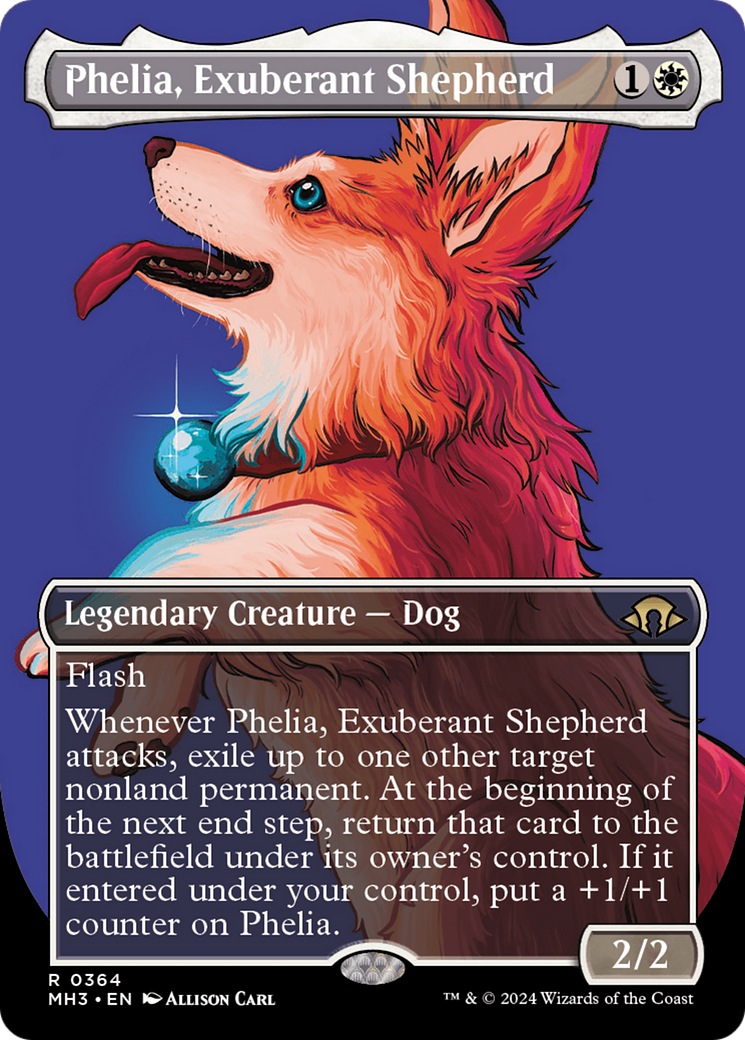 Phelia, Exuberant Shepherd (Borderless) [Modern Horizons 3] | I Want That Stuff Brandon