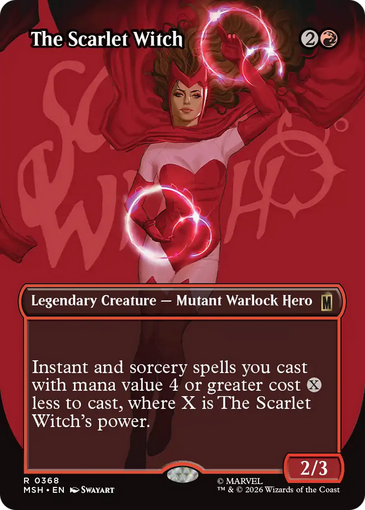 The Scarlet Witch (Borderless) [Marvel Super Heroes] | I Want That Stuff Brandon