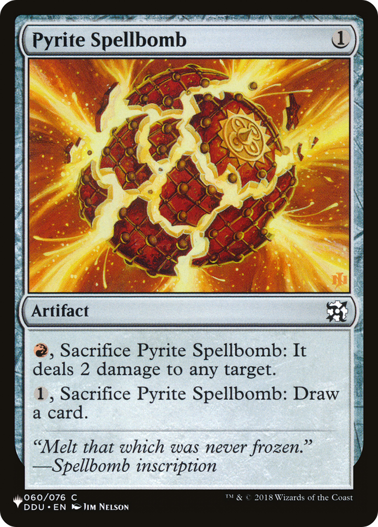 Pyrite Spellbomb [The List] | I Want That Stuff Brandon