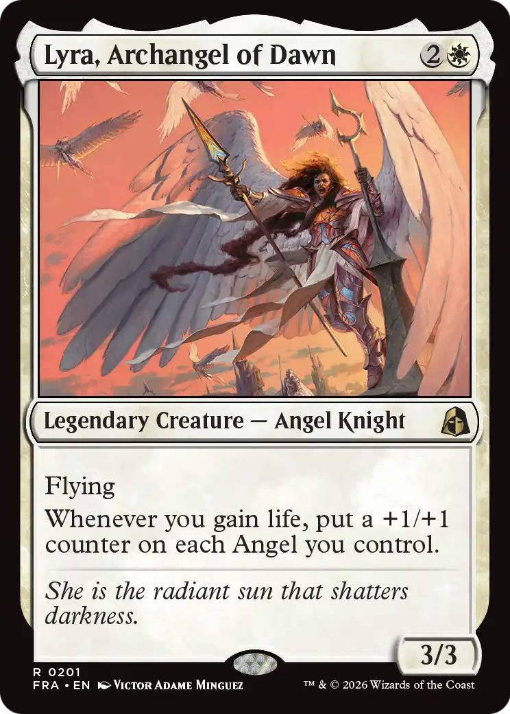 Lyra, Archangel of Dawn [Reality Fracture] | I Want That Stuff Brandon