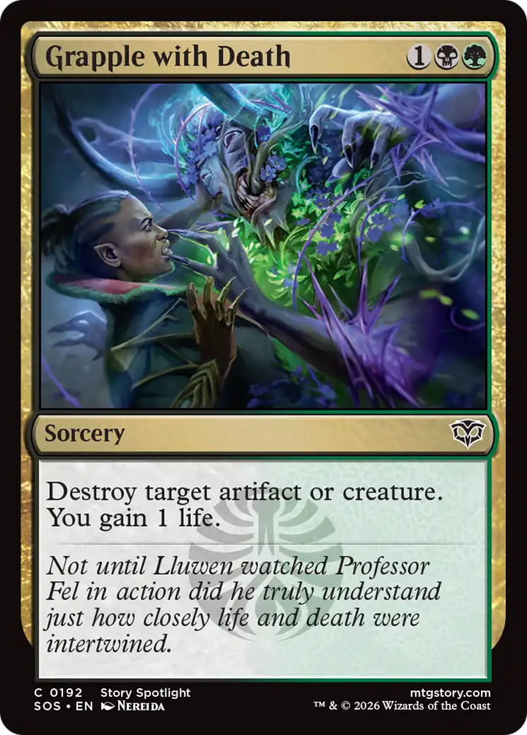 Grapple with Death [Secrets of Strixhaven] | I Want That Stuff Brandon