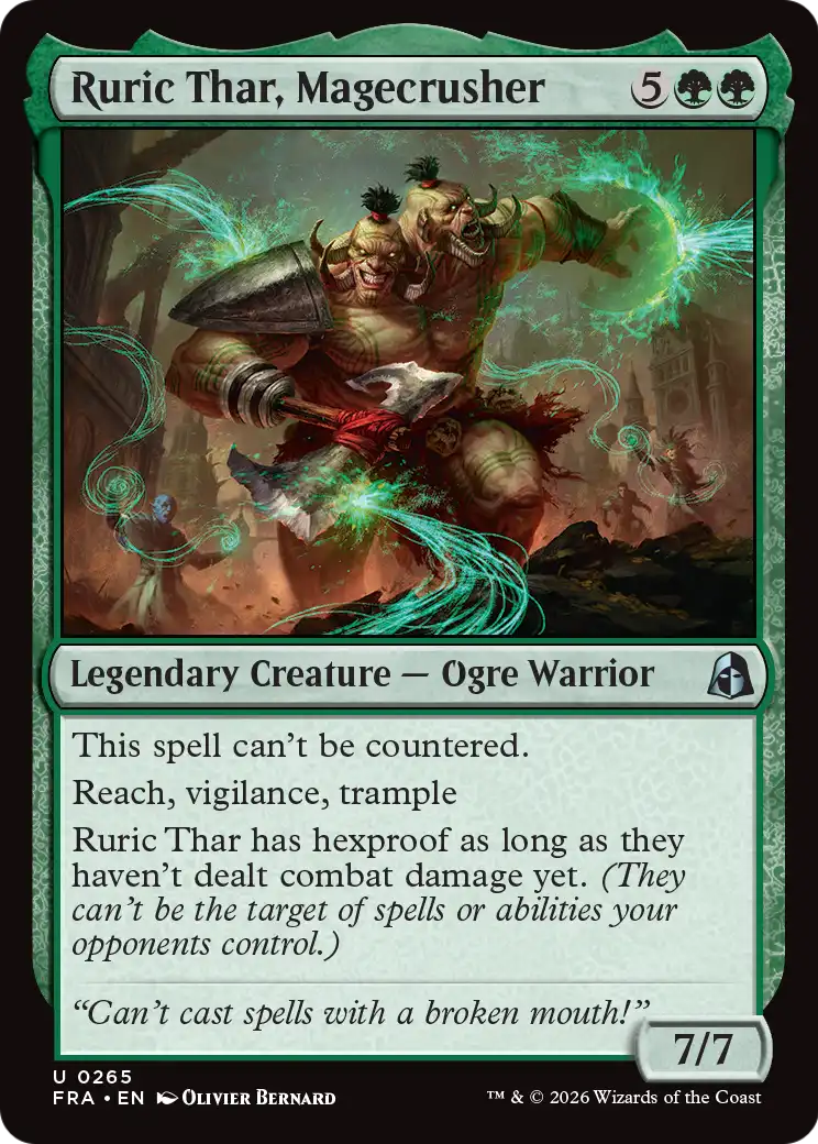 Ruric Thar, Magecrusher [Reality Fracture] | I Want That Stuff Brandon