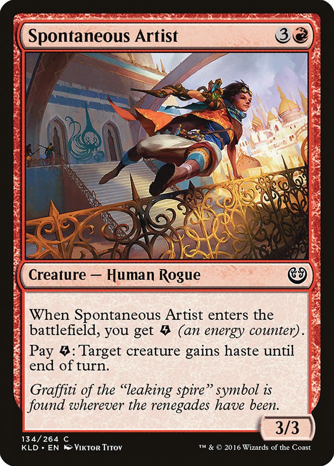 Spontaneous Artist [Kaladesh] | I Want That Stuff Brandon