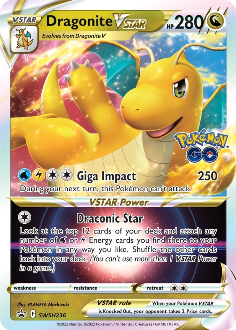 Dragonite VSTAR (SWSH236) [Sword & Shield: Black Star Promos] | I Want That Stuff Brandon