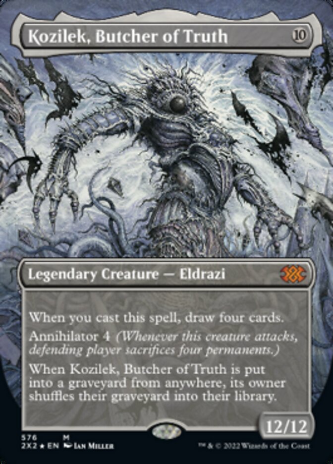 Kozilek, Butcher of Truth (Textured Foil) [Double Masters 2022] | I Want That Stuff Brandon