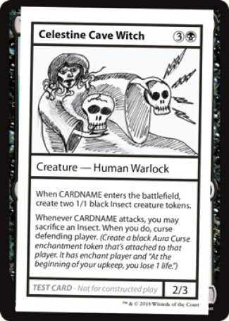 Celestine Cave Witch (2021 Edition) [Mystery Booster Playtest Cards] | I Want That Stuff Brandon