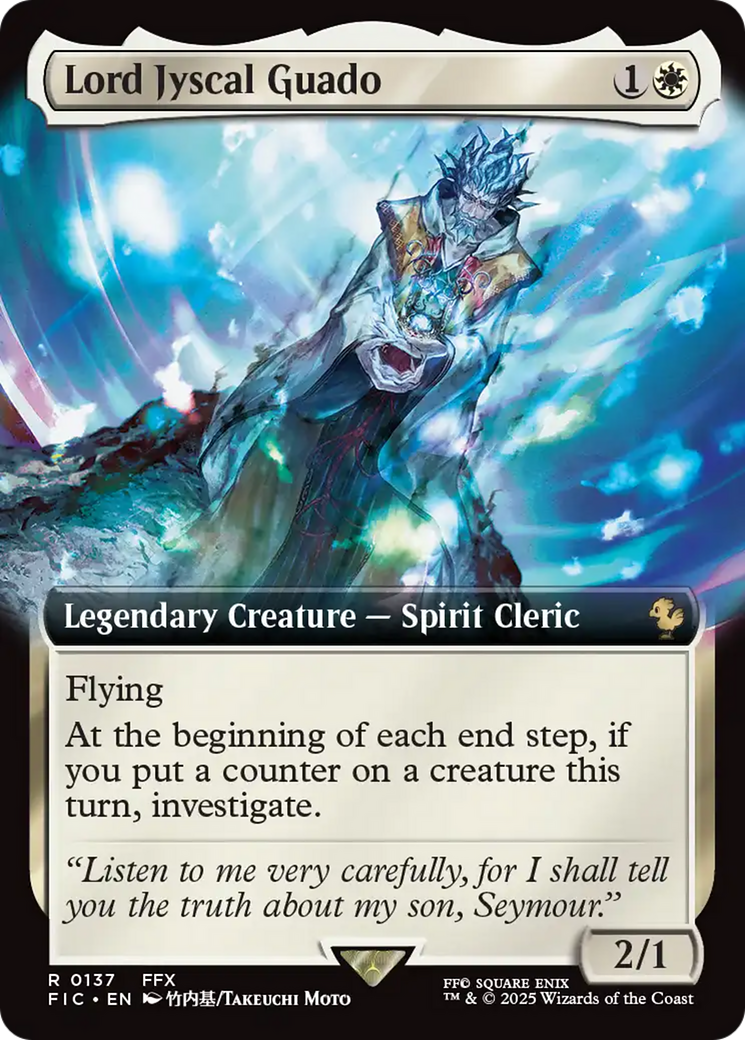 Lord Jyscal Guado (Extended Art) [FINAL FANTASY Commander] | I Want That Stuff Brandon