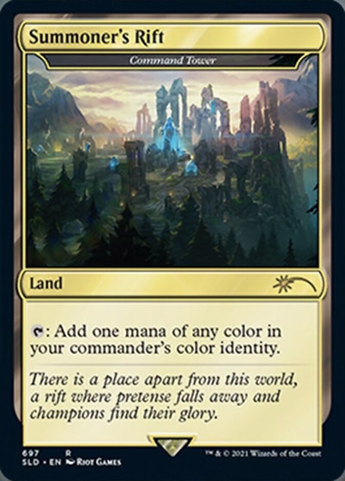 Command Tower - Summoner's Rift [Secret Lair Drop Promos] | I Want That Stuff Brandon