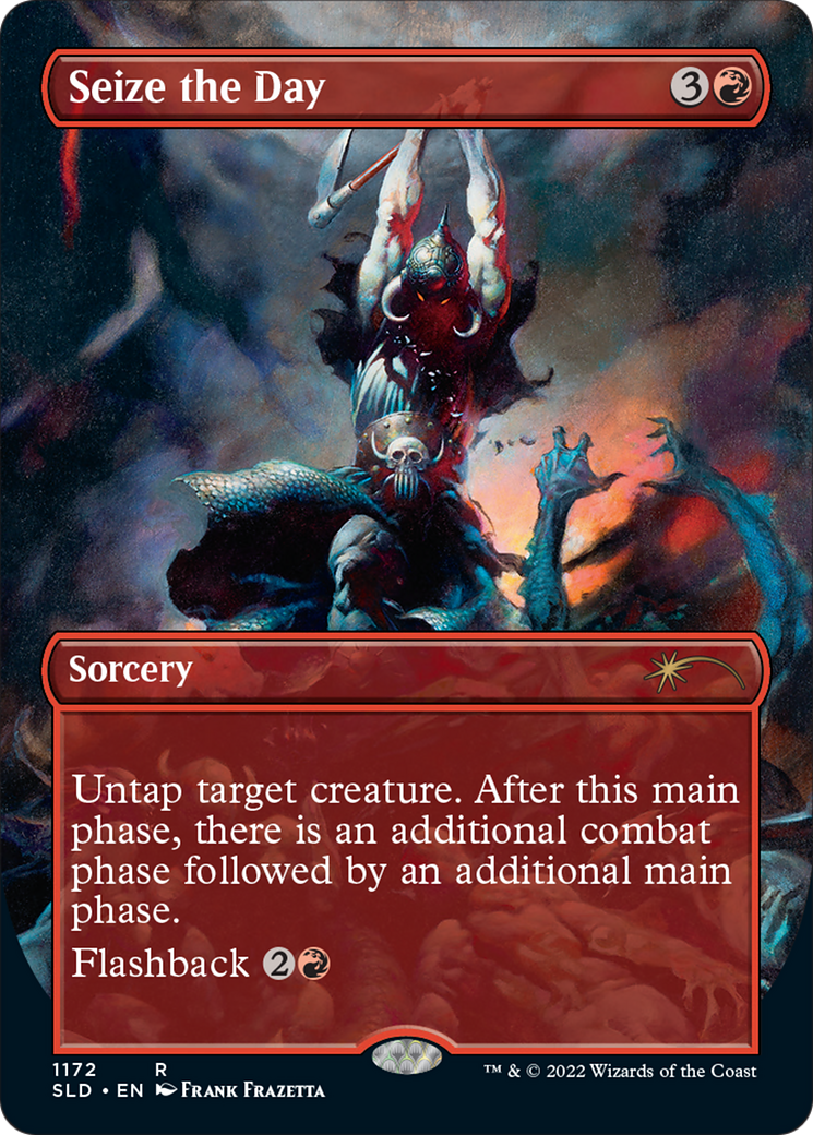 Seize the Day (Borderless) [Secret Lair Drop Series] | I Want That Stuff Brandon