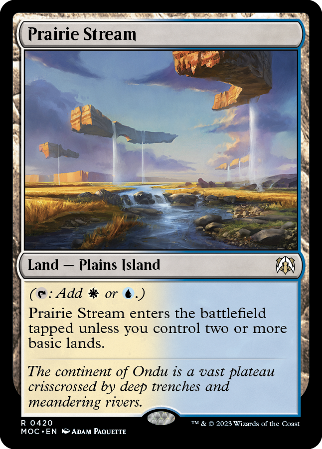 Prairie Stream [March of the Machine Commander] | I Want That Stuff Brandon