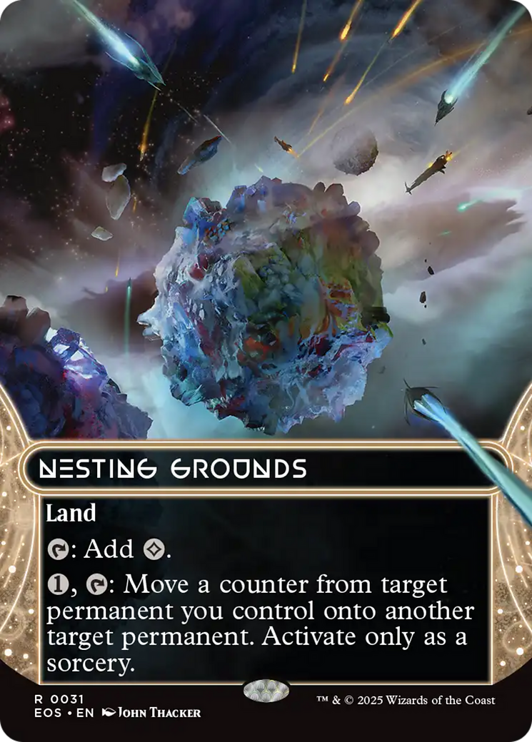 Nesting Grounds (0031) (Borderless) [Edge of Eternities: Stellar Sights] | I Want That Stuff Brandon