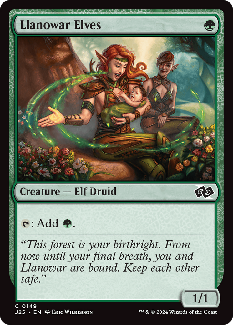 Llanowar Elves [Foundations Jumpstart] | I Want That Stuff Brandon