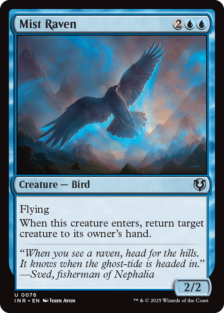 Mist Raven [Innistrad Remastered] | I Want That Stuff Brandon