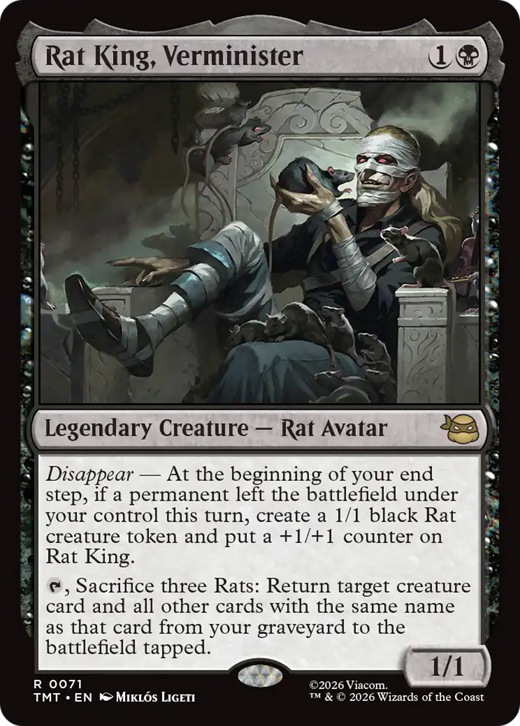 Rat King, Verminister [Teenage Mutant Ninja Turtles] | I Want That Stuff Brandon