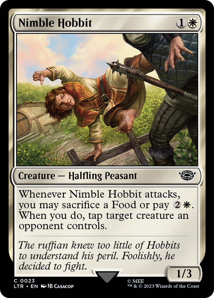 Nimble Hobbit [The Lord of the Rings: Tales of Middle-Earth] | I Want That Stuff Brandon