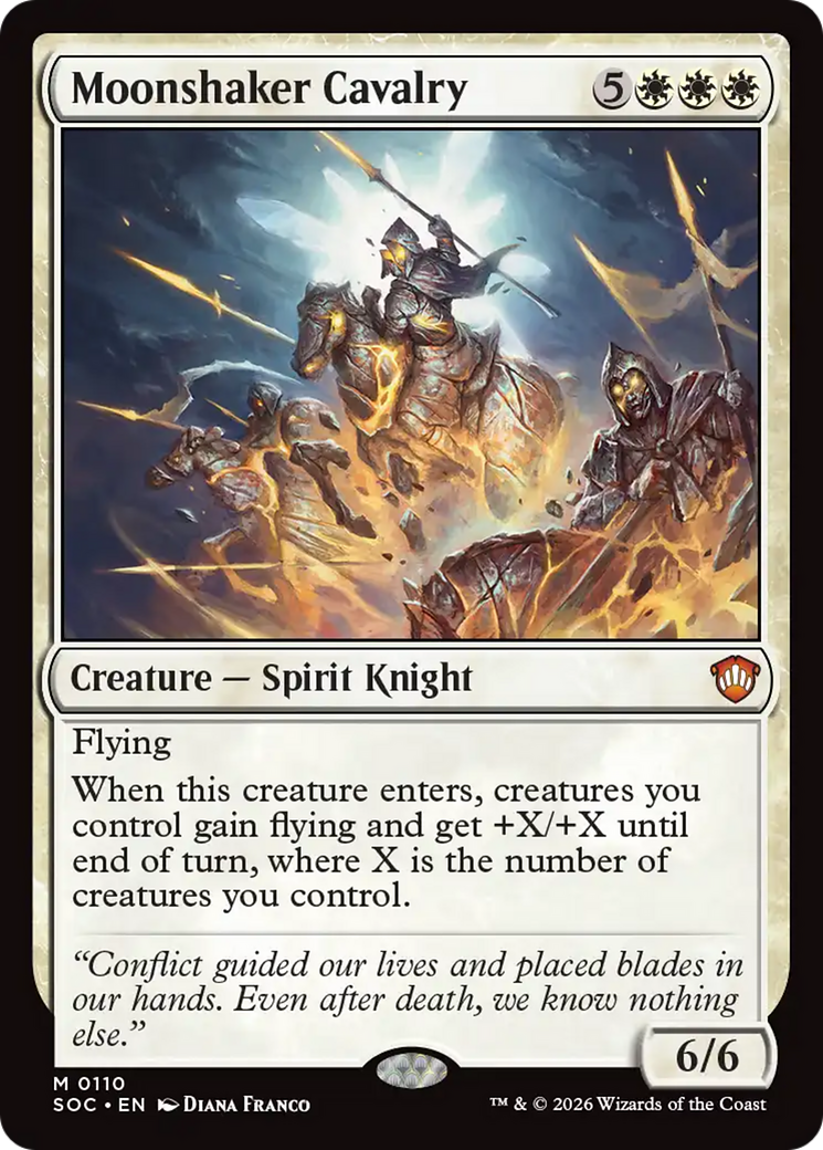 Moonshaker Cavalry [Secrets of Strixhaven Commander] | I Want That Stuff Brandon